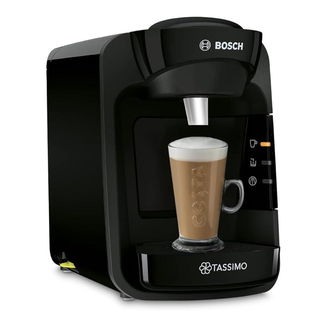 Tassimo by Bosch Suny 'Special Edition' TAS3102GB Coffee Machine,1300 Watt, 0.8 Litre - Black